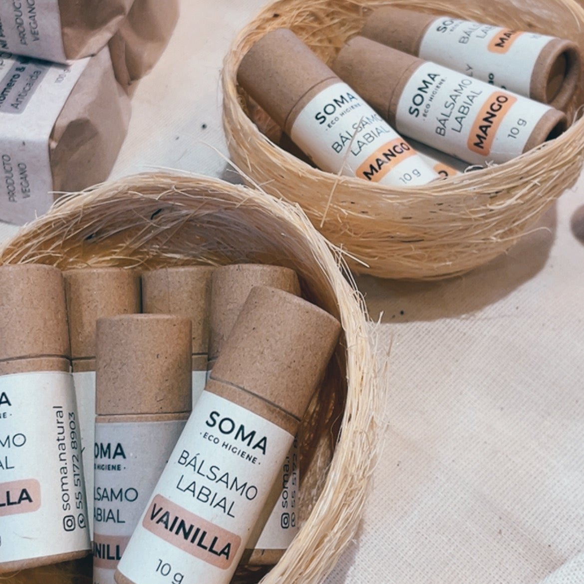 Bálsamo Labial de Vainilla