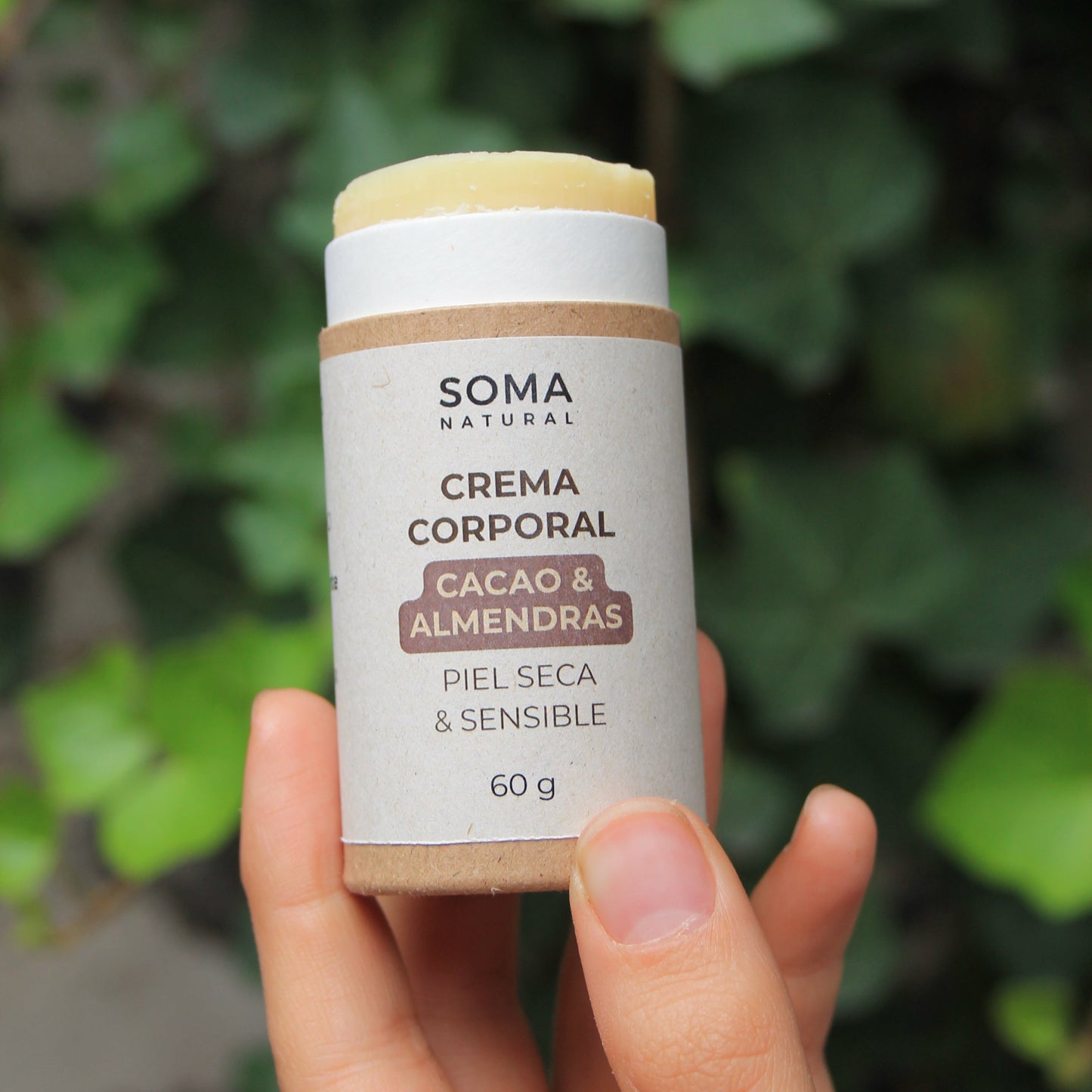 Crema Corporal de Cacao & Almendras - Piel Seca