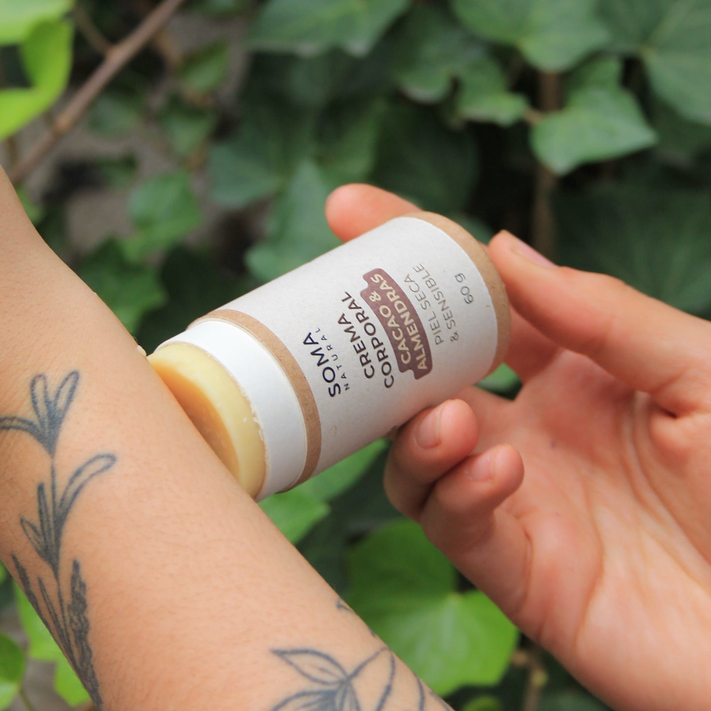 Crema Corporal de Cacao & Almendras - Piel Seca