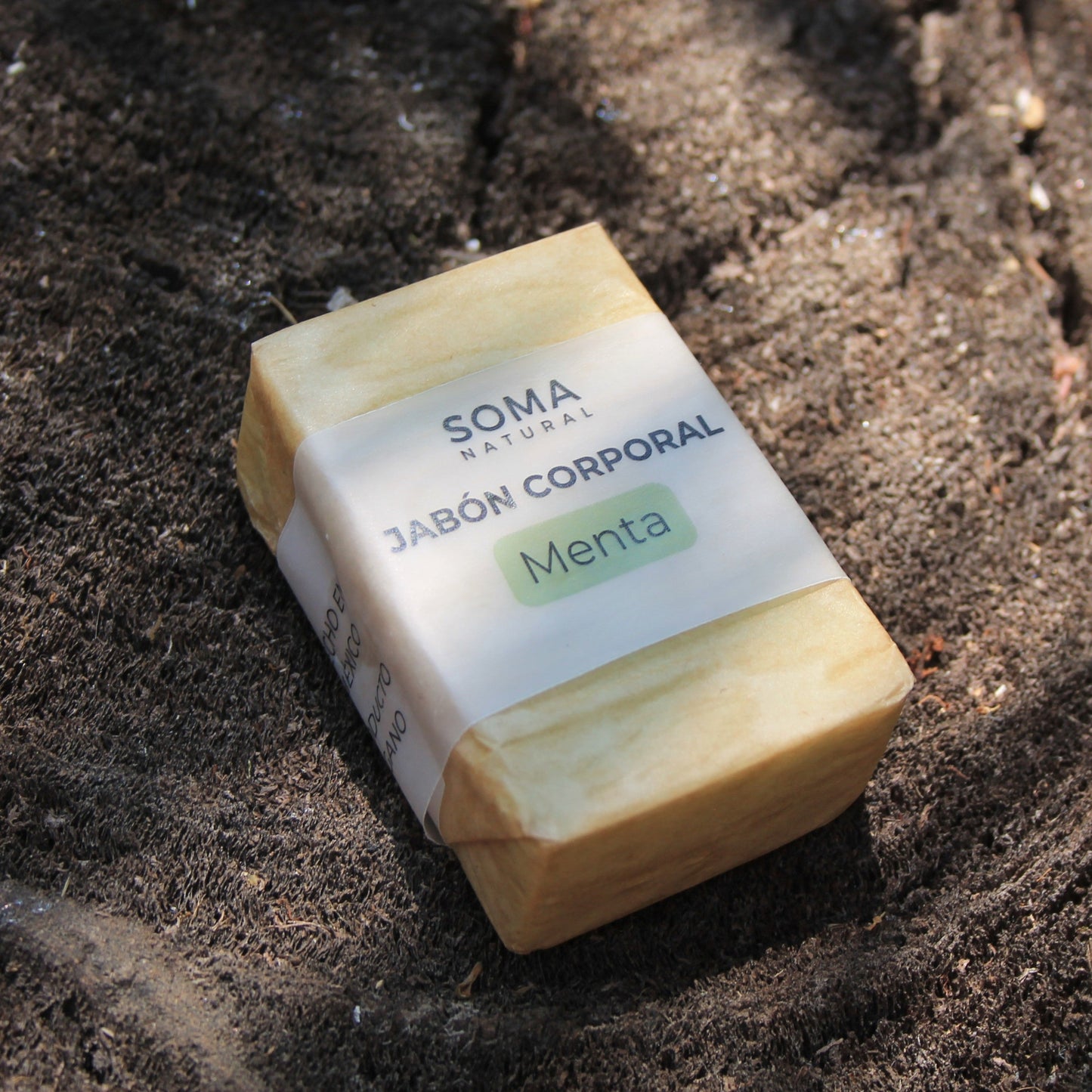 Jabón Corporal de Menta - Refrescante y Revitalizante