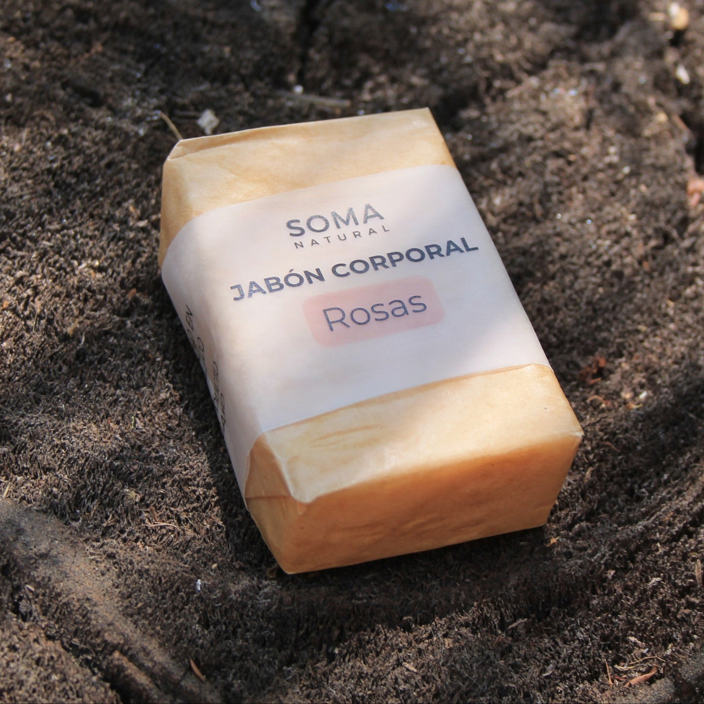 Jabón Corporal de Rosas - Calmante e Hidratante