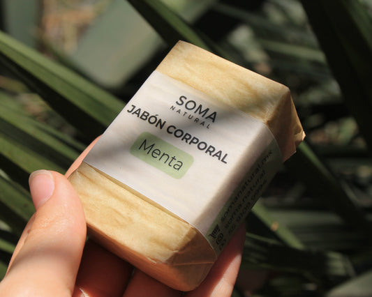 Jabón Corporal de Menta - Refrescante y Revitalizante