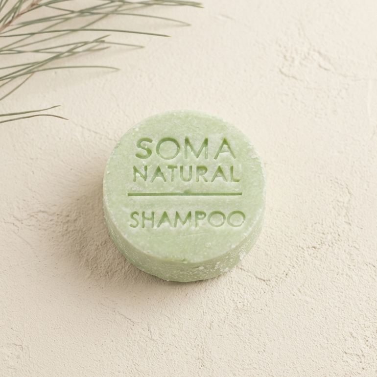 Shampoo de Aloe Vera & Hierbabuena - Cabello Rizado