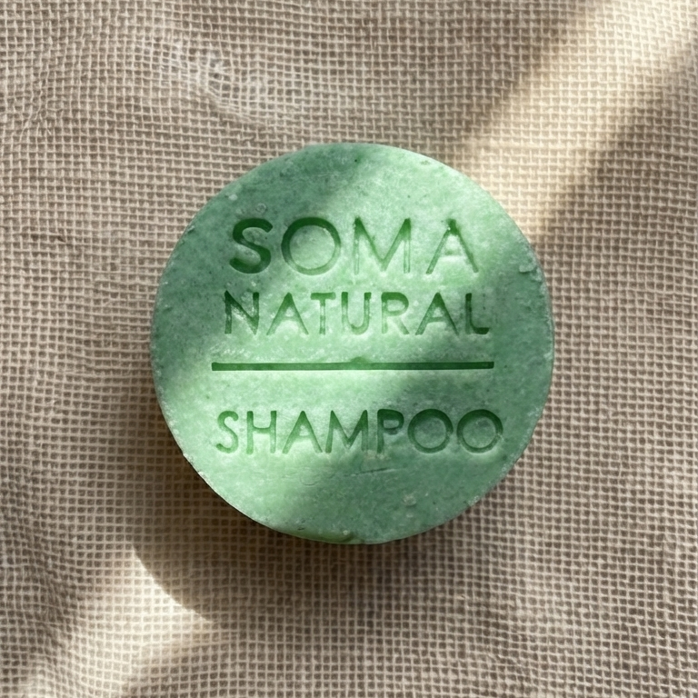 Shampoo de Aloe Vera & Hierbabuena - Cabello Rizado